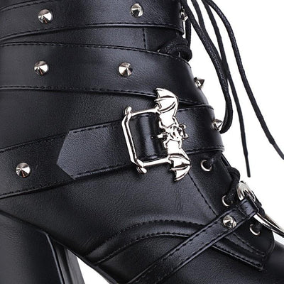 Botas Martin Estilo Cantante con Tacón Grueso y Suela Reforzada - Image 10