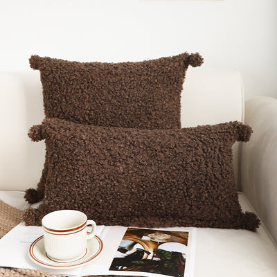 Almohada de Peluche con Bola Decorativa para Otoño e Invierno - Image 16