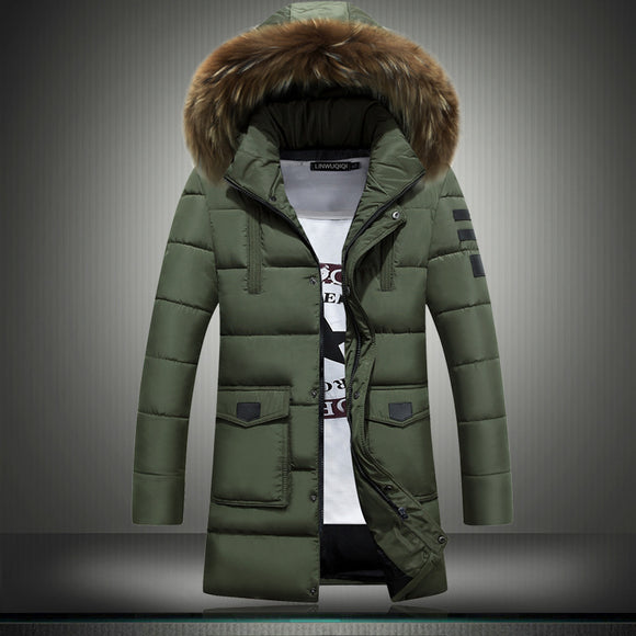 Chaqueta Acolchada de Algodón Estilo Coreano