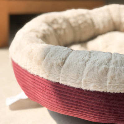 Cama Redonda Térmica para Perros y Gatos - Diseño Otoño Invierno - Image 6