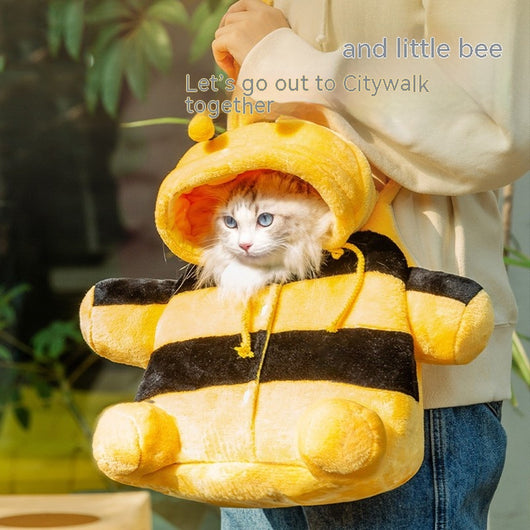 Bolsa Transportadora para Mascotas con Diseño de Gatito y Cachorro - Image 10
