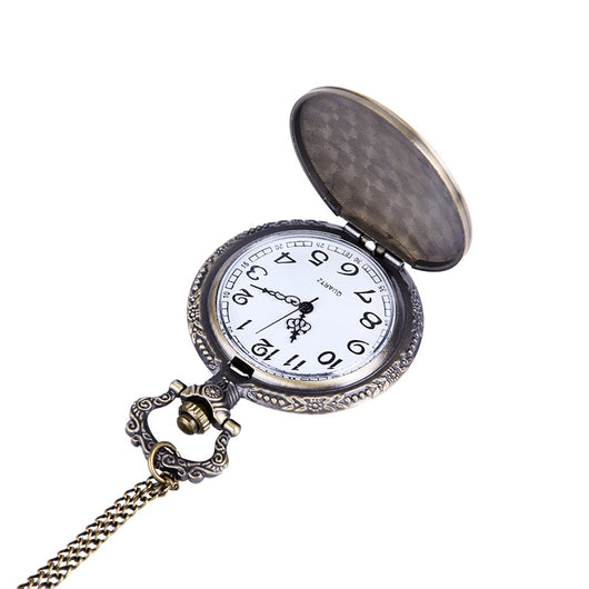 Reloj de Bolsillo Retro Clásico Tipo Concha Grande - Image 4