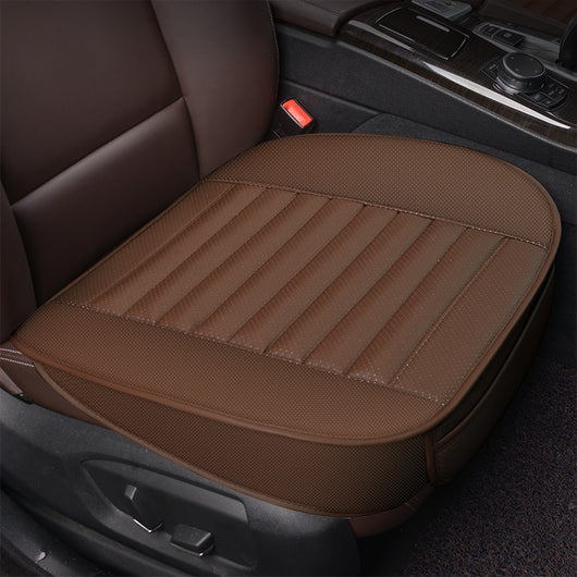 Funda de Asiento de Auto Premium en Cuero Completo con Respaldo Ergonómico - Image 7