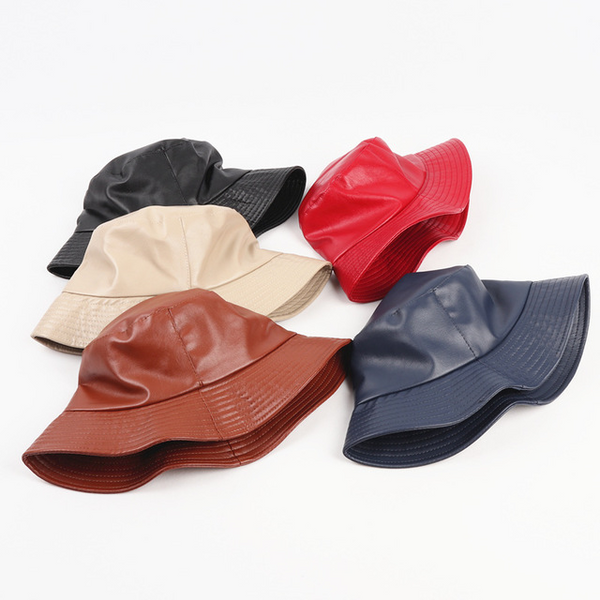 Gorro Pescador de Piel Sintética PU