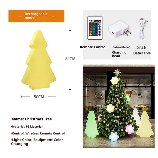 Lámpara de Piso Árbol de Navidad Luminoso y Colorido - Image 8