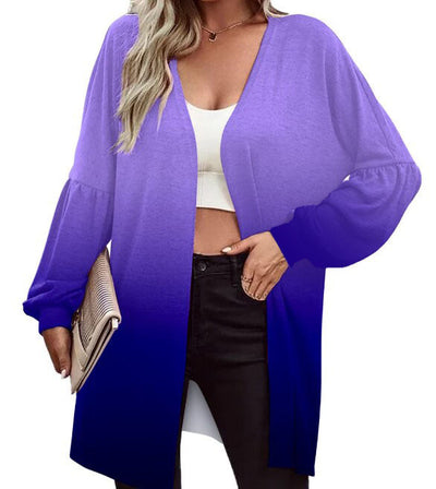Cardigan Estampado de Manga Larga para Mujer - Image 13