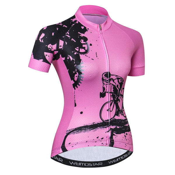Traje de Ciclismo para Mujer Manga Corta