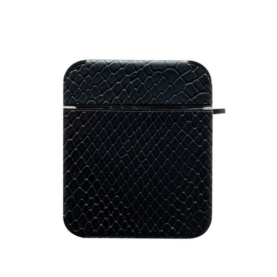 Funda de Cuero para Auriculares Bluetooth con Patrón Piel de Serpiente - Image 4