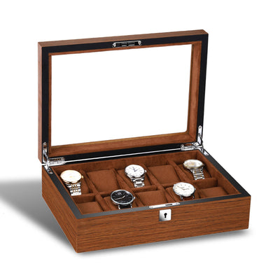 Caja Organizadora de Relojes con Acabado Madera Mate - Image 14