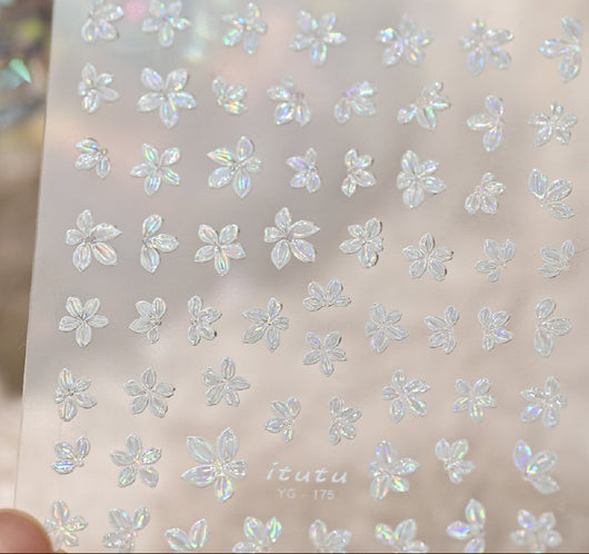Adhesivos de Uñas 5D con Relieve Estéreo - Ornamentos Decorativos - Image 25