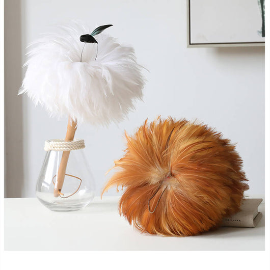 Plumero de Plumas Blanco - Limpiador de Polvo Decorativo - Image 4