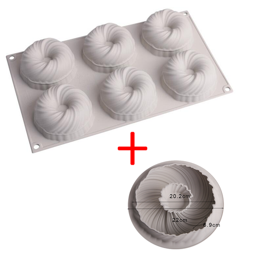Molde de Silicona para Pasteles con Diseño de Bola de Pelo - Image 10