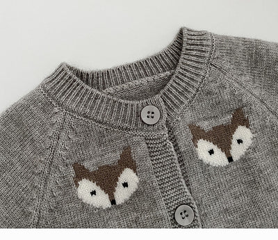 Mameluco Tejido para Bebé con Diseño de Animales en Lana - Image 20