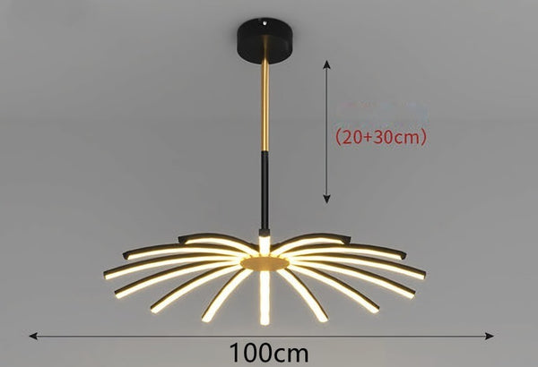 Lámpara de Araña LED para Comedor y Dormitorio - Image 4