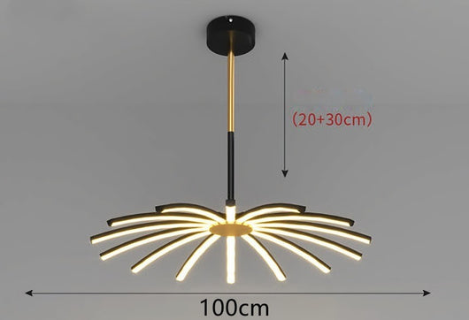 Lámpara de Araña LED para Comedor y Dormitorio - Image 4