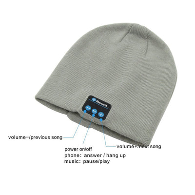 Gorro Tejido Bluetooth con Control de Llamadas y Música - Image 4