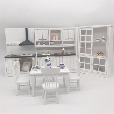 Cocina de Casita de Muñecas Miniatura 12 Piezas - Image 9