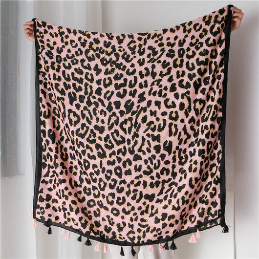Pañuelo Estampado de Leopardo - Image 6