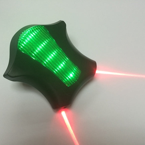 Luz Trasera Láser para Bicicleta