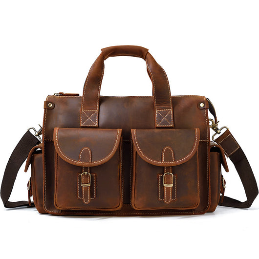 Bolso Vintage Personalizado para Hombre - Estilo Casual y Auténtico - Image 12