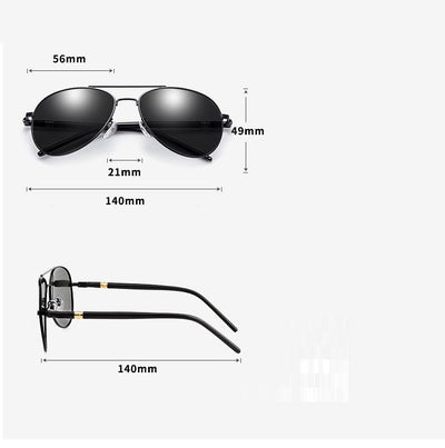 Gafas de Sol Polarizadas Fotocromáticas Aviador – Protección Día y Noche - Image 9