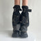 Calcetines Térmicos Denim Lavado Diseño Hot Girl - Efecto Reductor