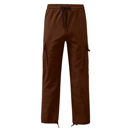 Pantalones Casuales con Múltiples Bolsillos y Cordón Ajustable - Image 59