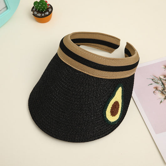 Sombrero de Paja Familiar Verano Protección Solar - Diseño Coreano Unisex - Image 6