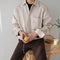 Camisa de Sarja Manga Longa Masculina - Casaco Casual