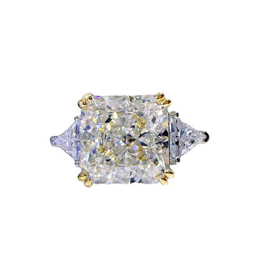 Anillo de Diamante Carbono Alto Estilo Europeo Americano - Image 5