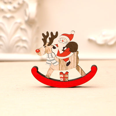 Adornos Navideños de Madera con Celebridades - Caja de Regalos para Adultos Mayores - Image 19