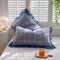 Lace Plaid Azul 48 X 74 Cm Pillowcase 1 Pieza