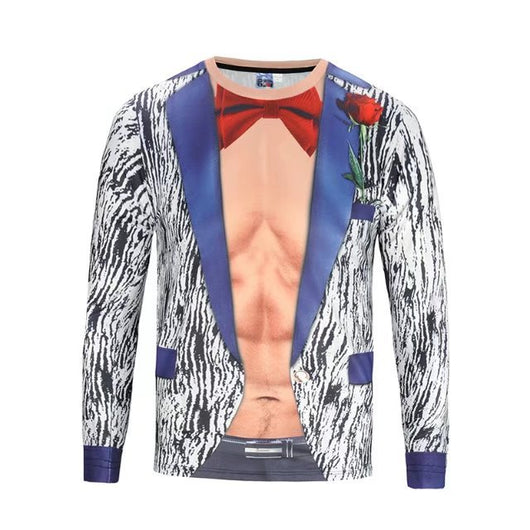 Playera de Compresión Deportiva con Diseño Cosplay Divertido - Image 8