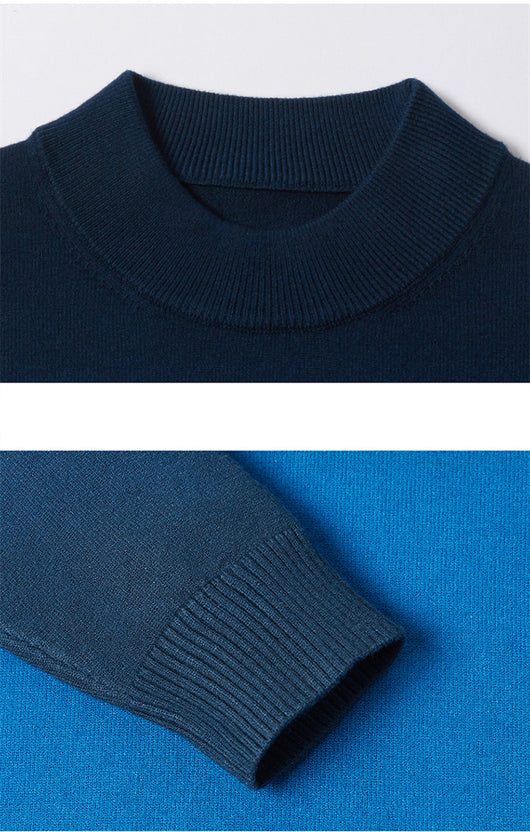 Suéter Cuello Alto Efecto Degradado para Hombre - Image 19