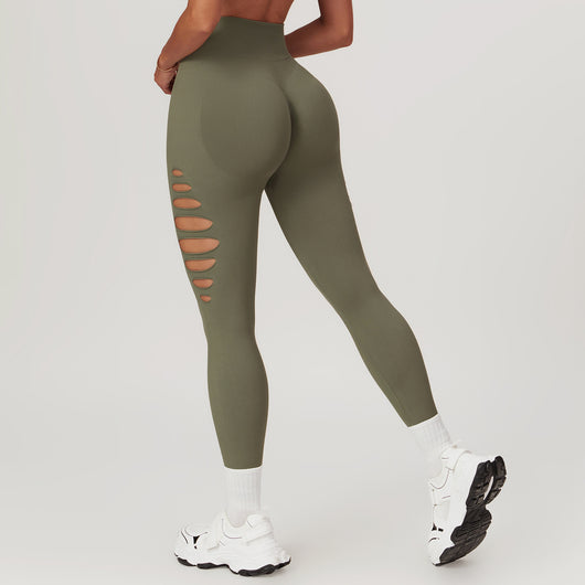 Leggins Deportivos Ajustados sin Costuras con Cintura Alta y Levantacaderas Efecto Melocotón - Image 6