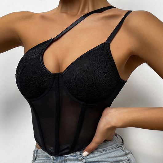 Camisola de Encaje Elegante Estilo Europeo y Americano - Image 9
