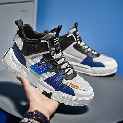 Zapatillas Casual de Cuero con Caña Alta - Image 13