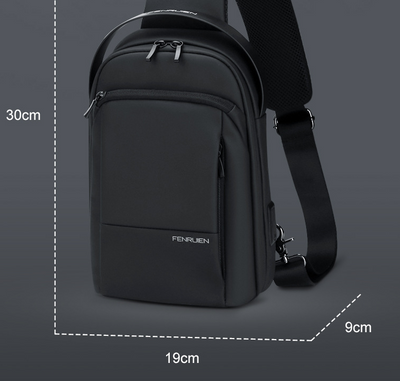 Bolso Cruzado de Un Hombro para Hombre - Estilo Urbano - Image 8