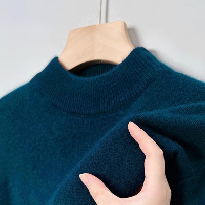 Suéter Cuello Alto Casual para Hombre - Diseño Minimalista Versátil - Image 10