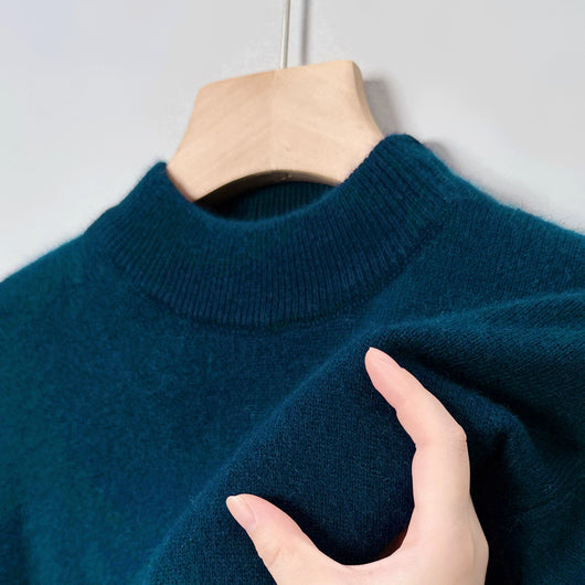 Suéter Cuello Alto Casual para Hombre - Diseño Minimalista Versátil - Image 10