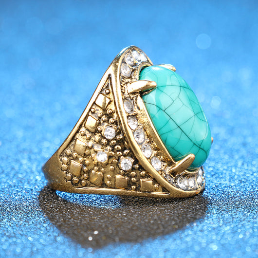 Anillo de Diamante Vintage con Diseño de Moda - Image 3
