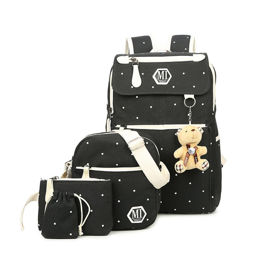 Mochila Canvas Estilo Coreano para Estudiantes de Secundaria - Image 14