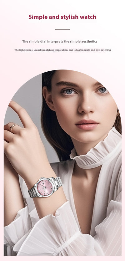 Reloj Elegante para Mujer Acero Inoxidable Resistente al Agua - Image 8