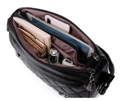 Bolso Bandolera de Cuero PU Texturizado Suave - Image 22