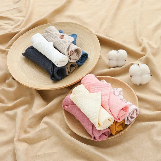 Set de Baberos de Gasa Suave para Bebé - Toallitas Absorbentes - Image 8
