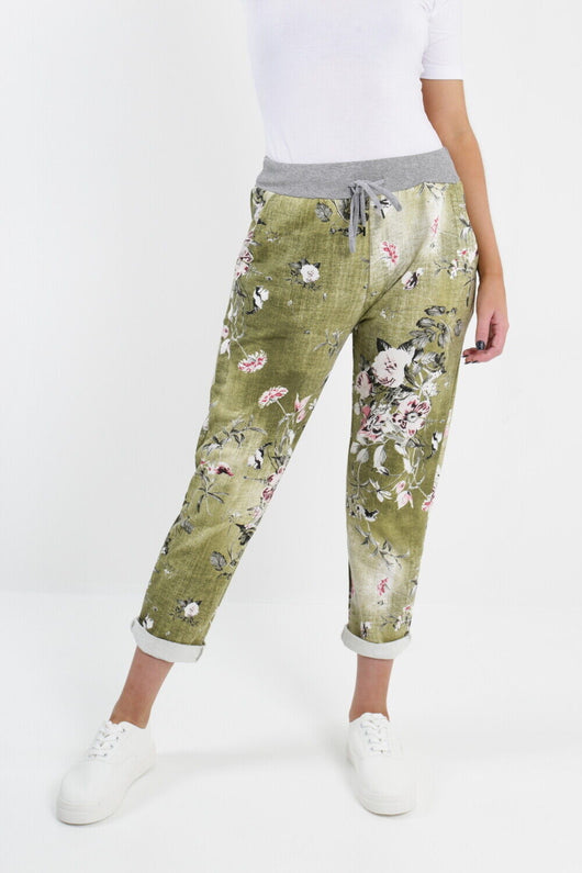 Pantalones Jogger Casuales con Estampados Europeos y Americanos para Primavera y Verano - Image 12