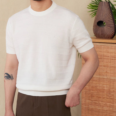 Camiseta Retro Casual de Algodón Puro para Verano - Image 17