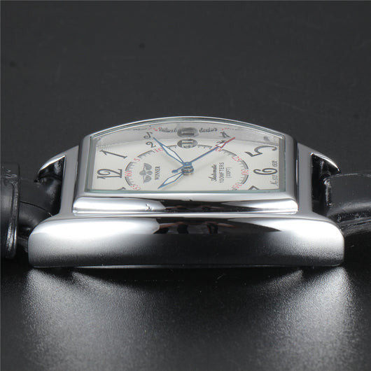 Reloj Mecánico Automático Casual de Barril para Hombre - Image 8