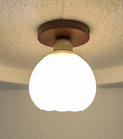 Lámpara de Techo Nogal Crema Minimalista Diseño Creativo - Image 13