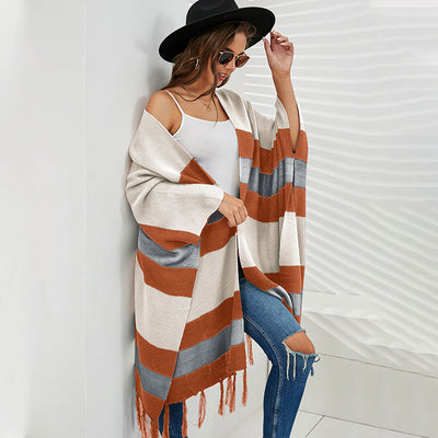 Suéter Otoñal con Borlas para Mujer Talla Grande - Estilo Europeo y Americano - Image 7